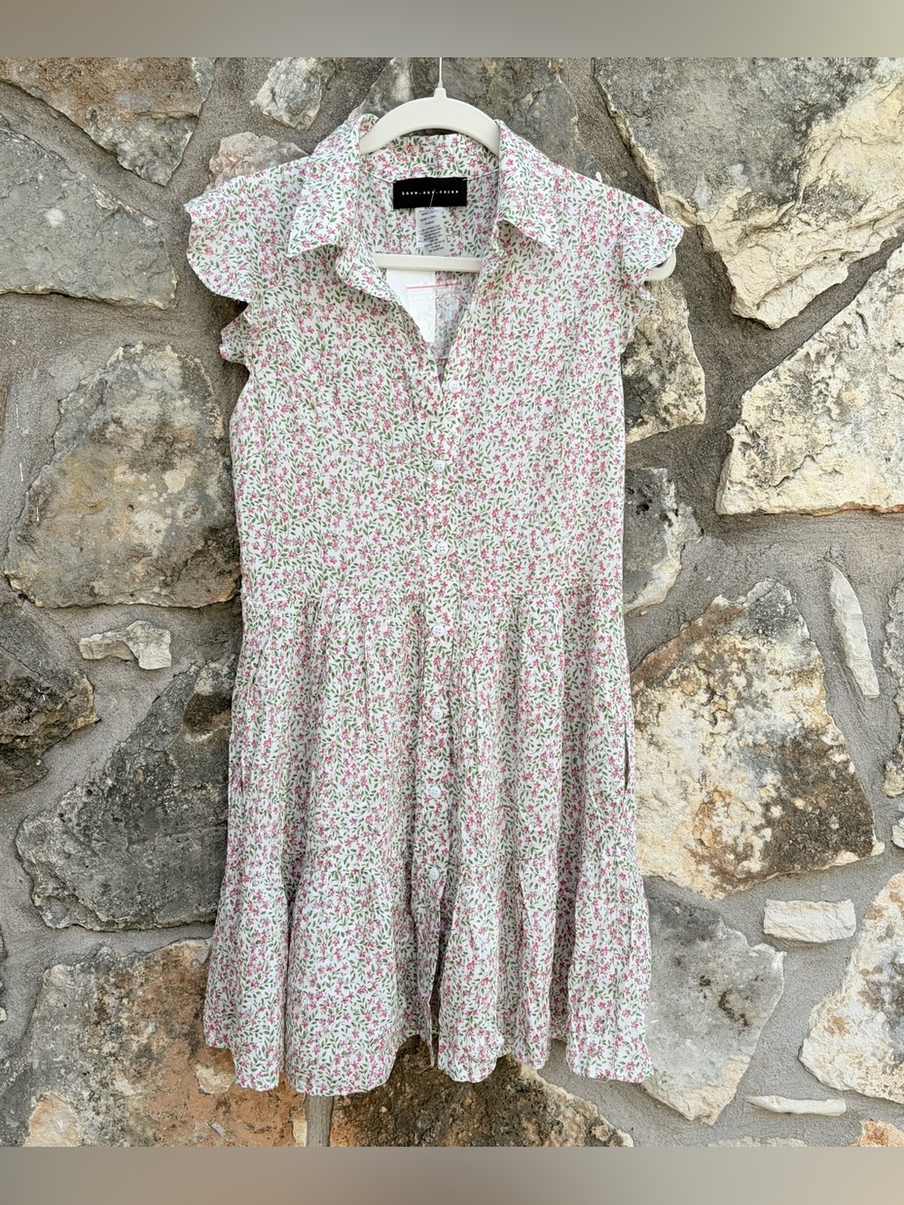 NWT Nordstrom Rack Know One Cares Floral Print Tiered Dress sz SMALL